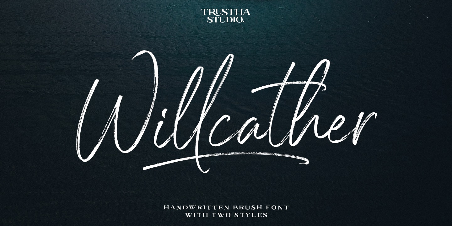 Willcather Font preview